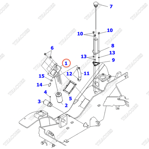 Nắp thùng dầu 3EB-66-53961SG
