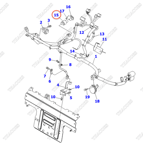 Khóa khởi động 12V 3EB-55-51120