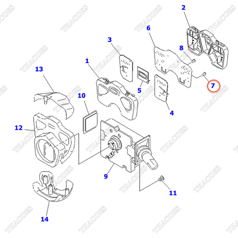 Bóng đèn YZ769540-314 (1.4W)