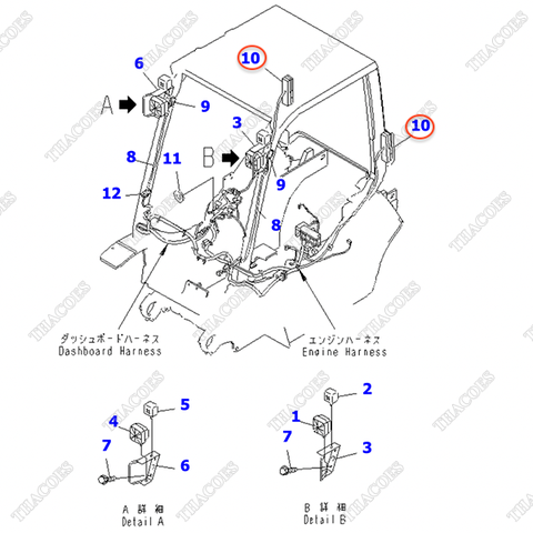 Đèn xi nhan sau 37B-1EB-4530 (12V)