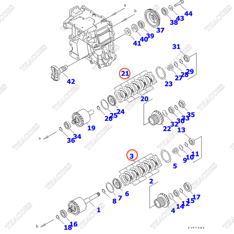 Đĩa thép 3EA-15-11180 (Tổng 12 cái)