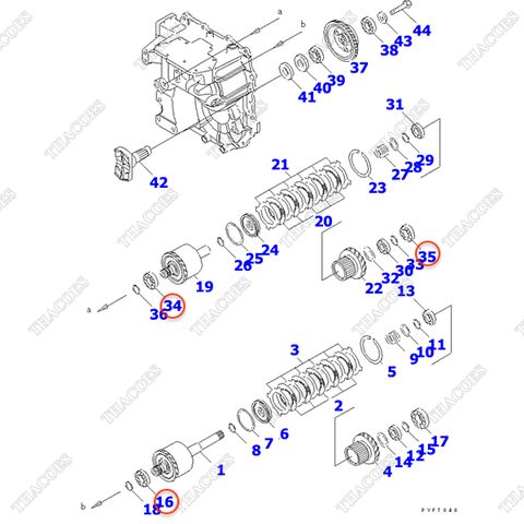 Vòng bi 06300-06206
