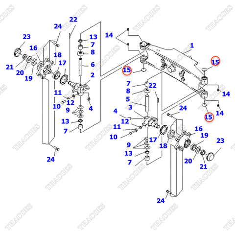 Nắp chắn mỡ phi nhê 07046-14520 (K8)