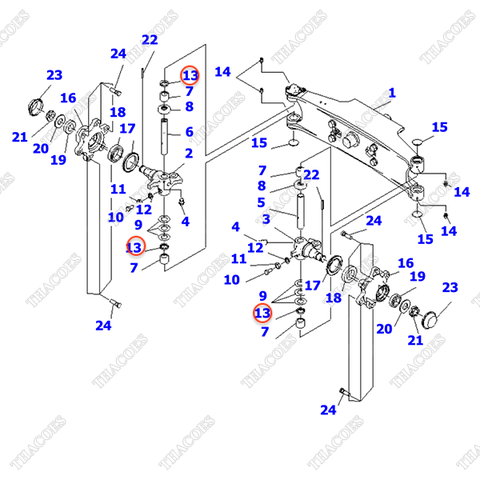 Phớt bụi 3EB-24-41320 (K8)