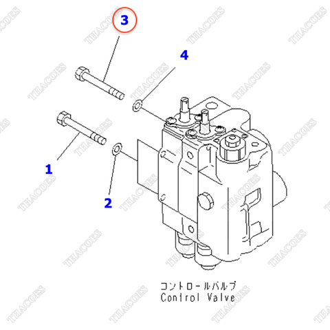 (2sv) Bulong ghép van 30A-61-11930