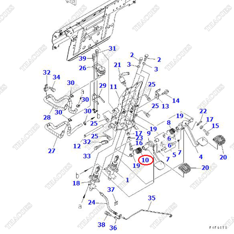 (MT) Lò xo chân côn 3EB-36-51160