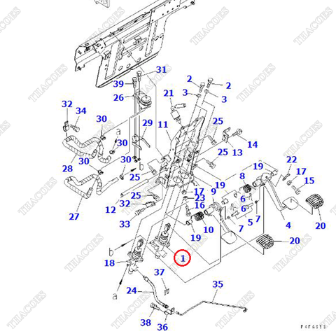 (AT, MT) Xi lanh tổng phanh 3EB-36-61180