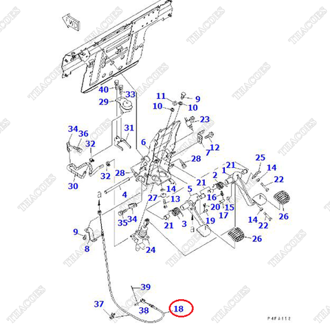 Cáp ngắt số 37B-1AA-5010; 3EB-36-51350; 3EB-36-51352; 3EB-36-51351; 3EB-36-61350 (AT)