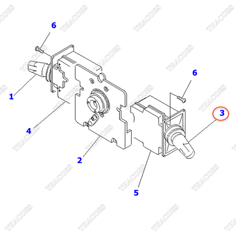 Công tắc đèn 3EB-56-53230; 3EB-56-23231; 3EB-56-53231
