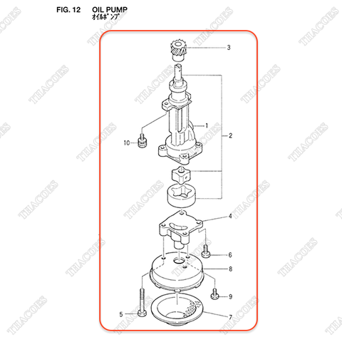 Bơm nhớt Z-5-13100-126-3