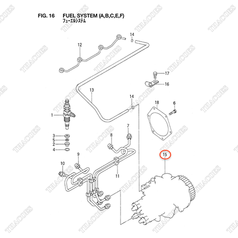 Bơm cao áp Z-8-97220-742-0