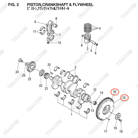 Bánh đà Z-5-12330-116-1 (INC 16)
