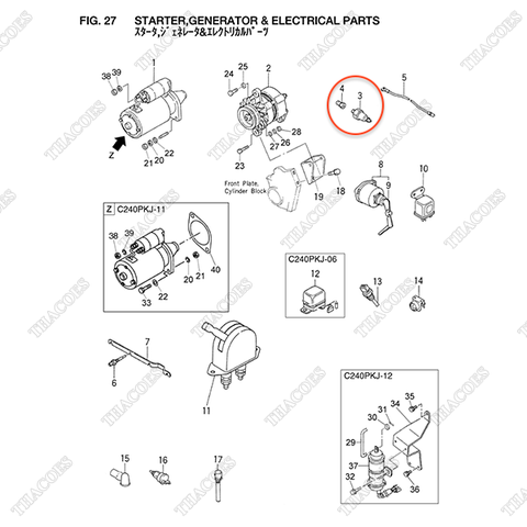 Cảm biến áp suất nhớt Z-1-82410-008-2