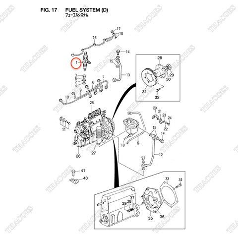 Kim phun nhiên liệu Z-5-15300-039-1