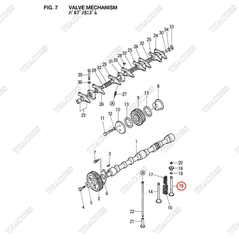 Xupap xả 20801-0Z161