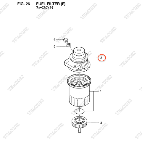 Bơm tay nhiên liệu Z-8-94313-443-0