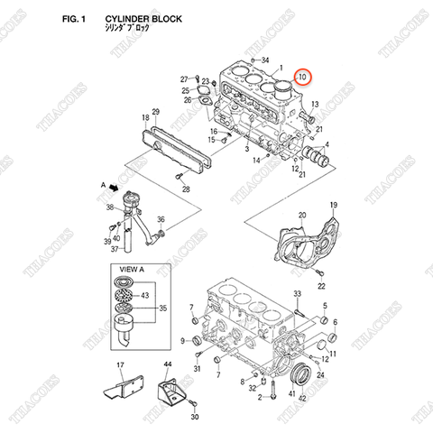 Ống xi lanh Z-8-97176-896-0 (std)