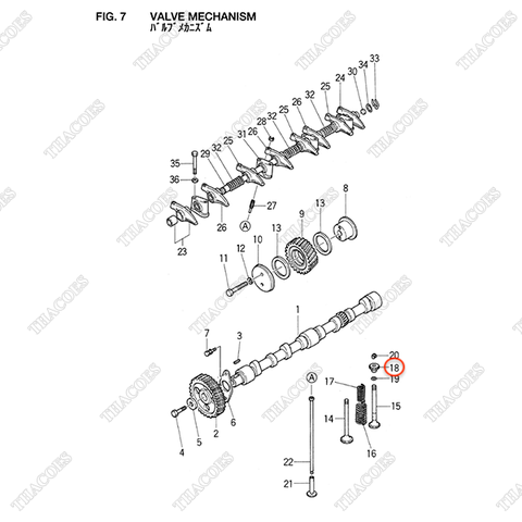 Đế xupap Z-8-97167-265-2
