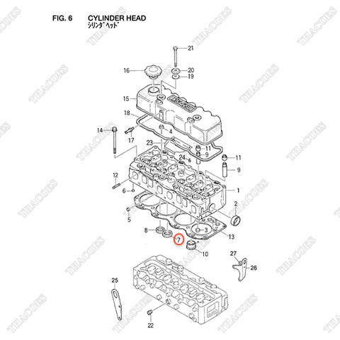 Bạc xie xupap hút Z-5-11715-023-0