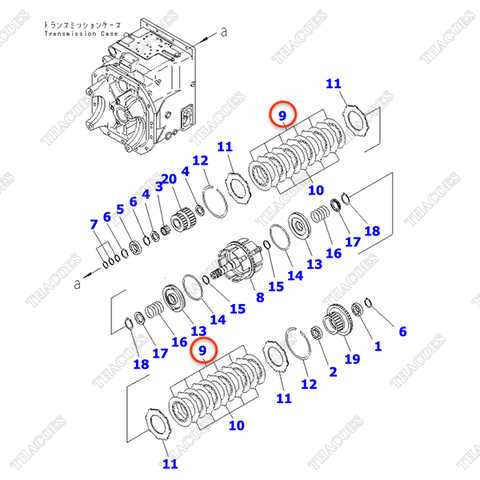 (2nd) Đĩa ma sát 3EC-15-31270