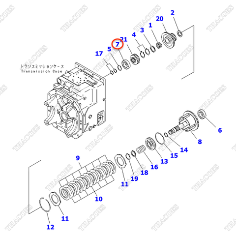 (2nd) Vòng bi 06003-00307