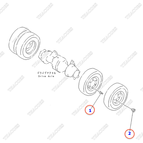 Bulong tắc kê kép 34C-27-11490, 364-30-12230