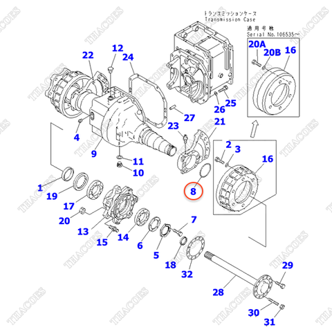 Oring 07000-12115; 07000-02115