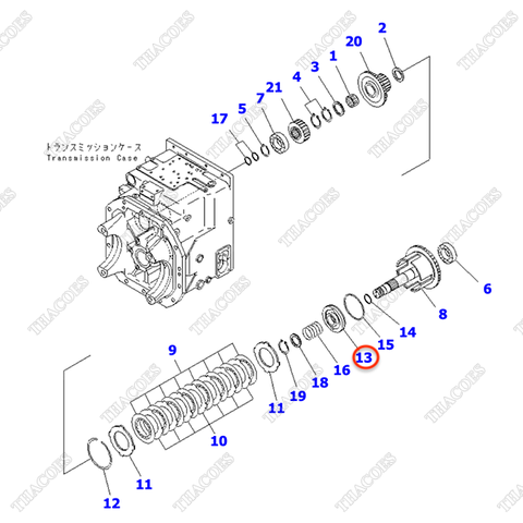 (2nd) Piston ly hợp 3EC-16-31460