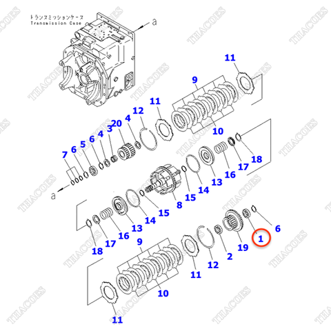 (2nd) Vòng bi 3EC-15-31320