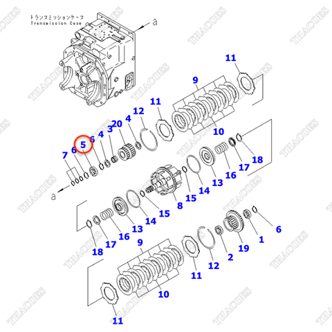 (2nd) Vòng bi 06000-06207