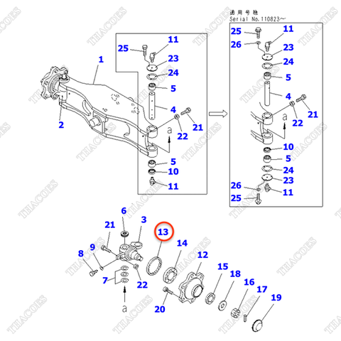 Phớt bụi moay ơ 07012-00110