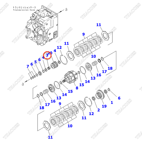 (2nd) Vòng bi kim 3EB-16-21260