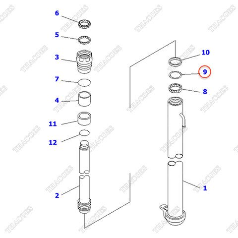Căn đệm 3EB-63-16190 (K20, K21)