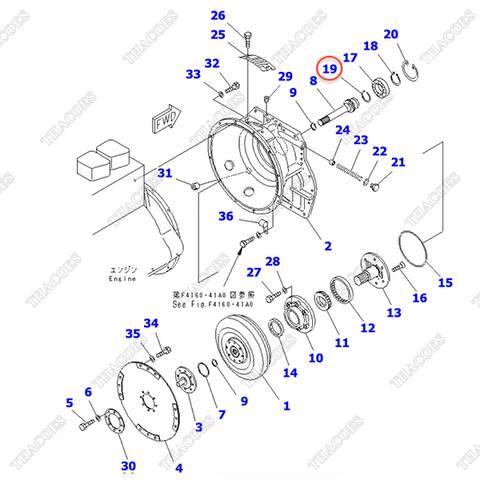 Phớt xéc măng 3EC-13-12640 (K3)