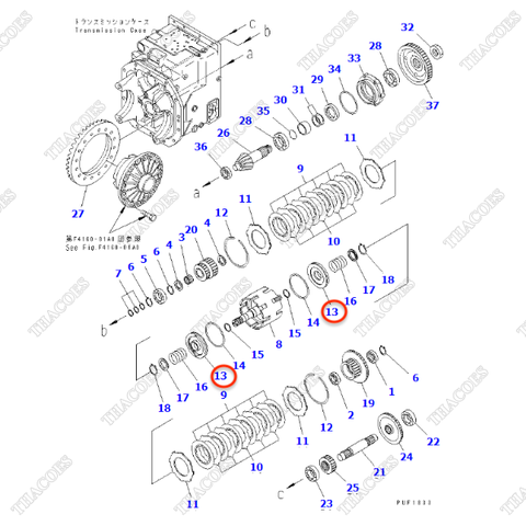 (1st) Piston ly hợp 3EC-15-31240