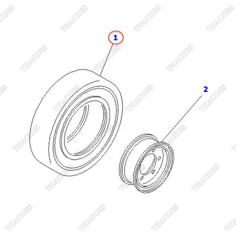 Lốp sau 304-30-33210 (700-12)