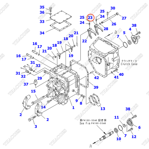 Càng cua 3EC-14-31970 (nhanh/chậm)