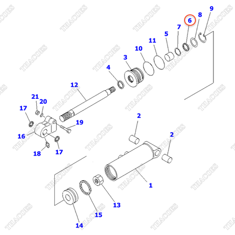 Phớt cổ 45A-1HF-1281
