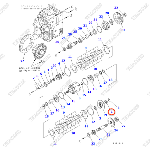 (1st) Vòng bi 3EC-15-31320