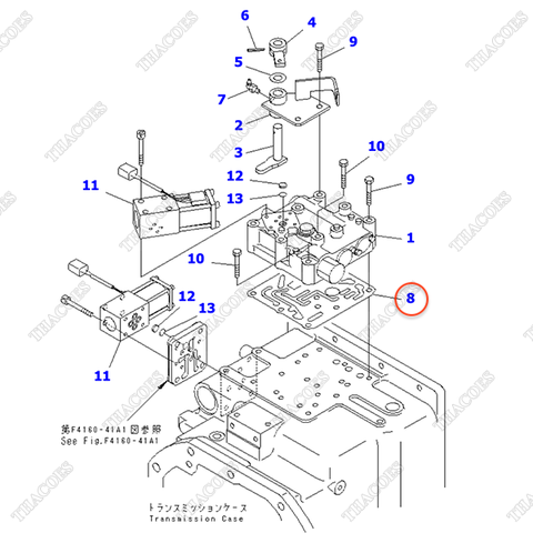 Gioăng 3EC-15-38120; 3EC-15-38121 (K5, K5A)