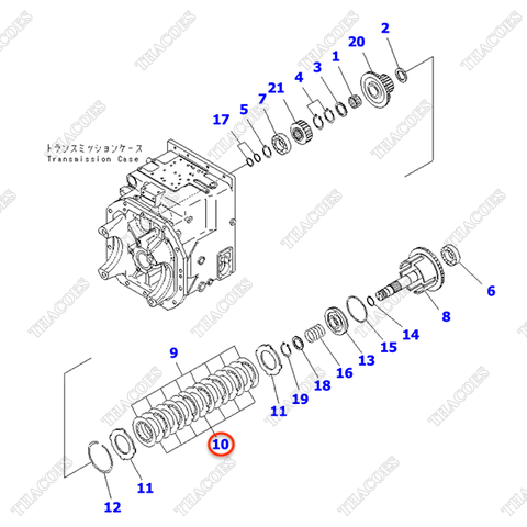 (2nd) Đĩa thép 3EC-16-31490