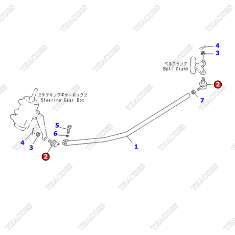 Rotuyn lái 3EC-24-31270 (GB)