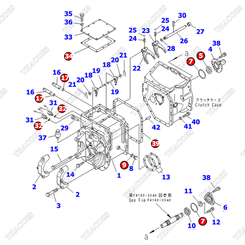 Bộ gioăng phớt 3EC-14-05020 (K2)