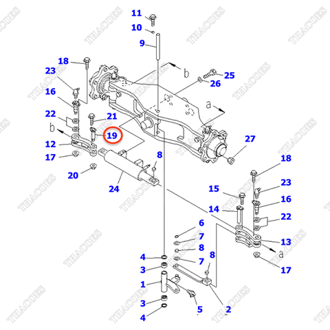 (SN: 100001-105917) Chốt nối 3EC-24-31690