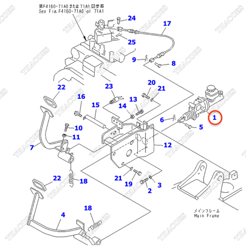 (AT) Cụm tổng phanh 3EC-36-31710