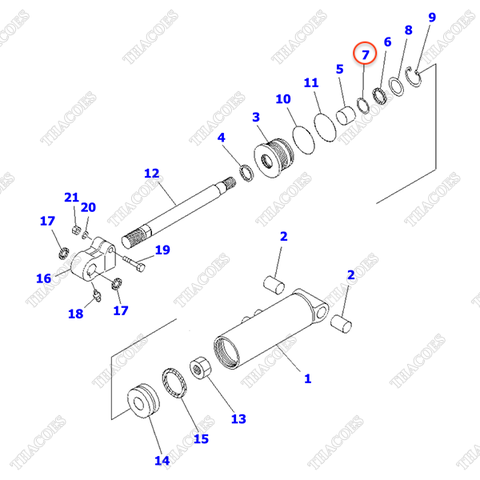 Căn đệm 45A-1HF-1290