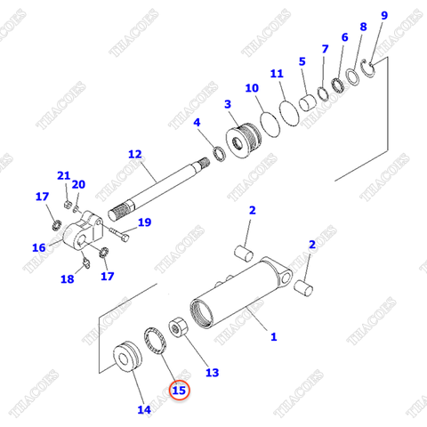 Phớt piston 3EC-64-23210