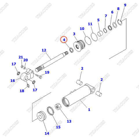 Phớt bụi 3EC-64-32250