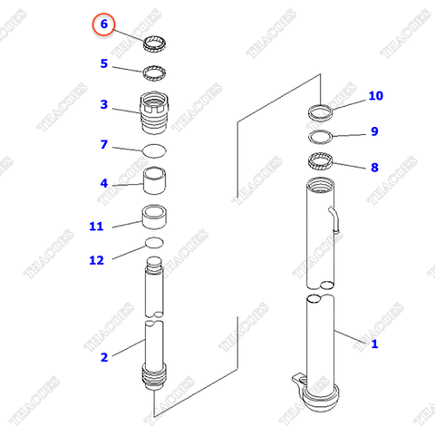 Phớt bụi 34B-63-17890 (K20, K21)
