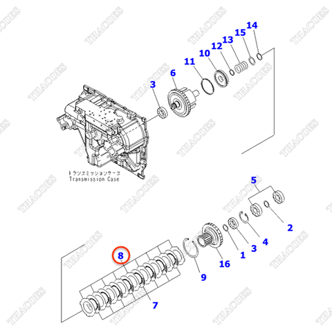 Đĩa thép 3EA-15-11180 (R1)